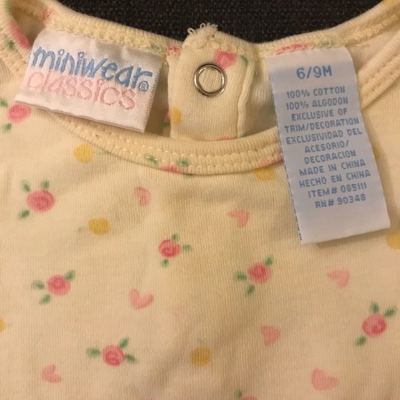 ❗️$1❗️Miniwear Classics long sleeve onesie - Picture 3 of 3